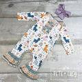Llama Party Romper