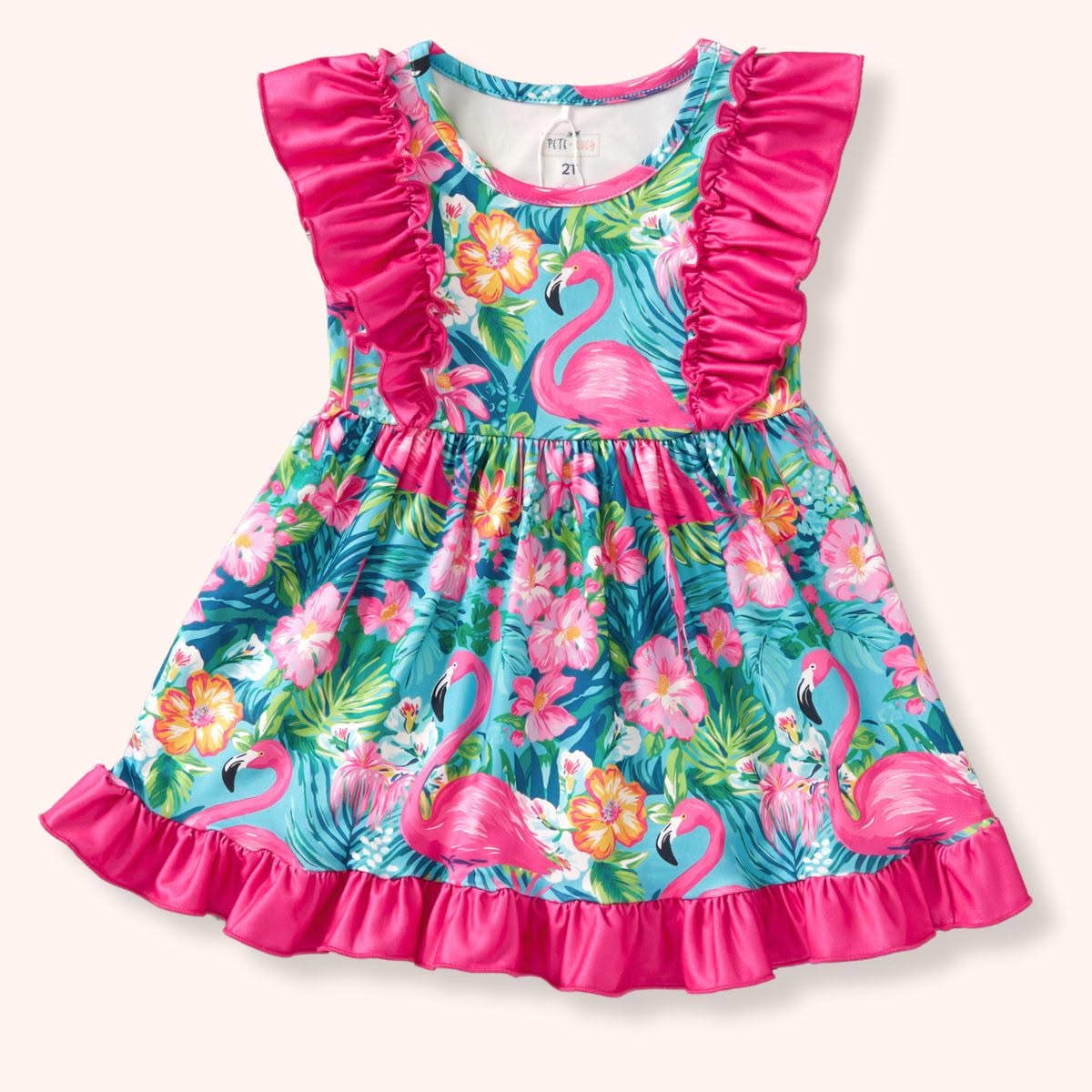 Flamingo Garden Dress