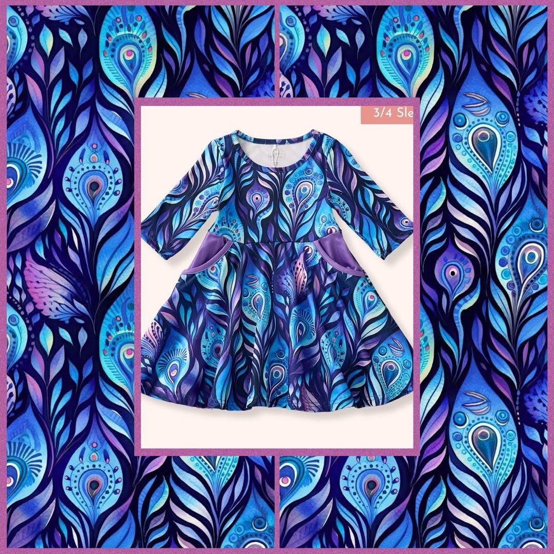 Majestic Plumes Dress