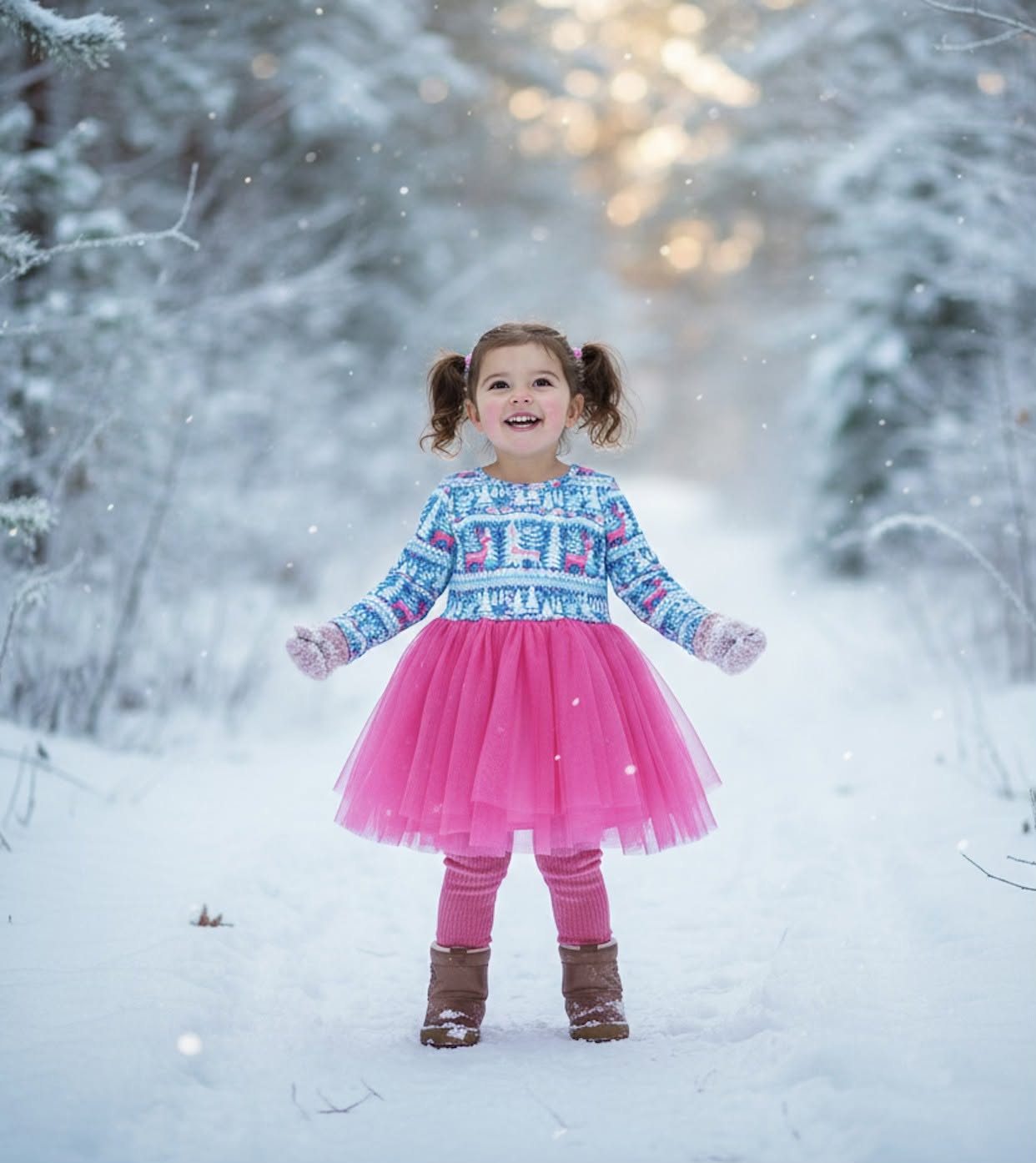 Frozen Forest Dress