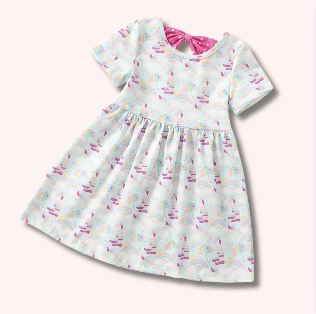 Rainbow Showers Dress