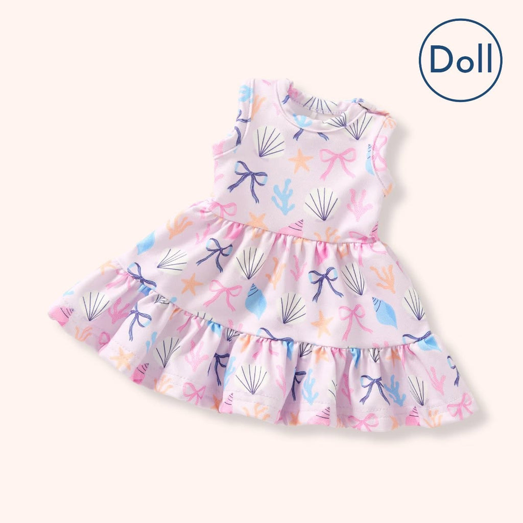 Shell Belle 18" Doll Dress