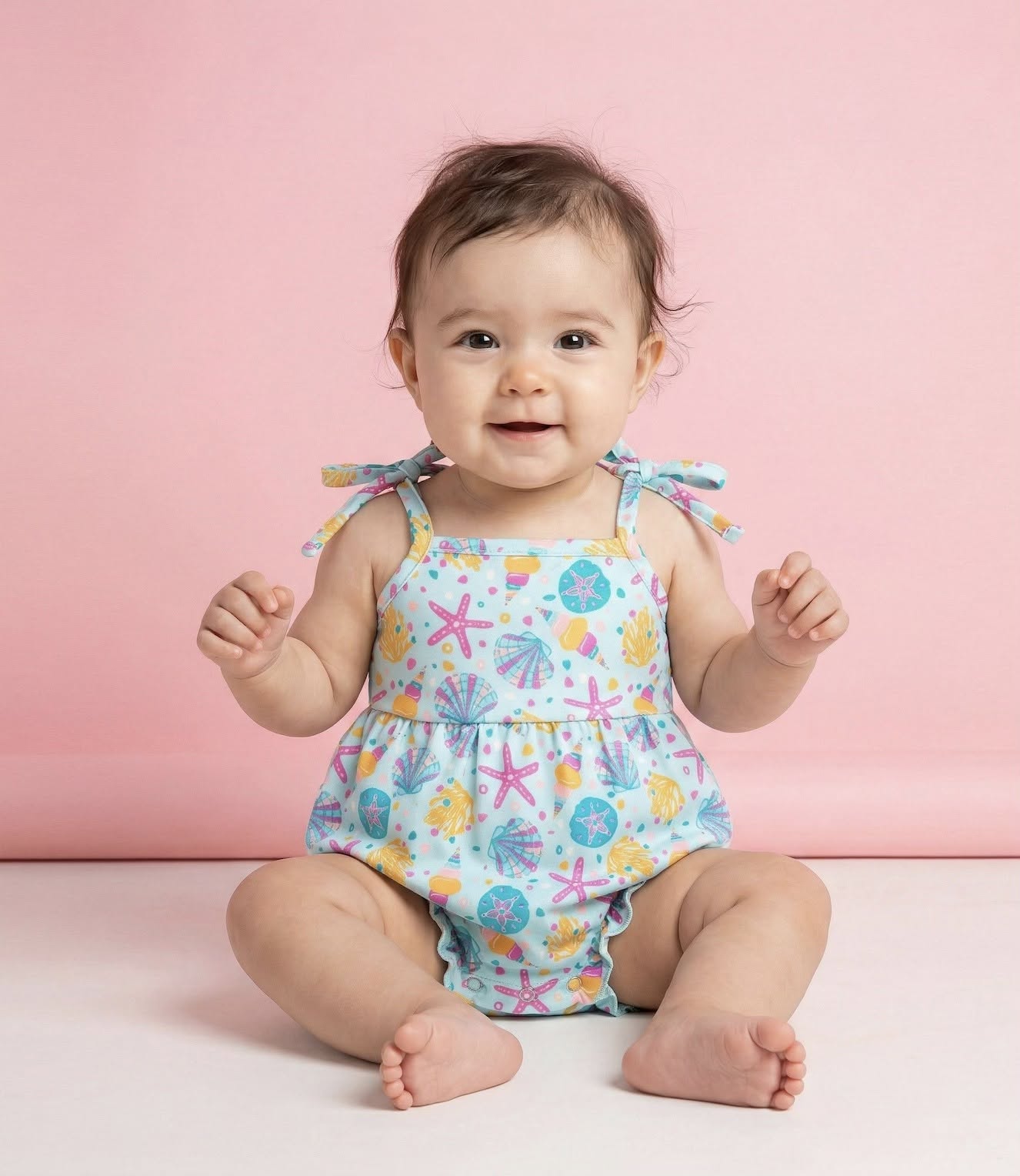 Neon Tide Romper