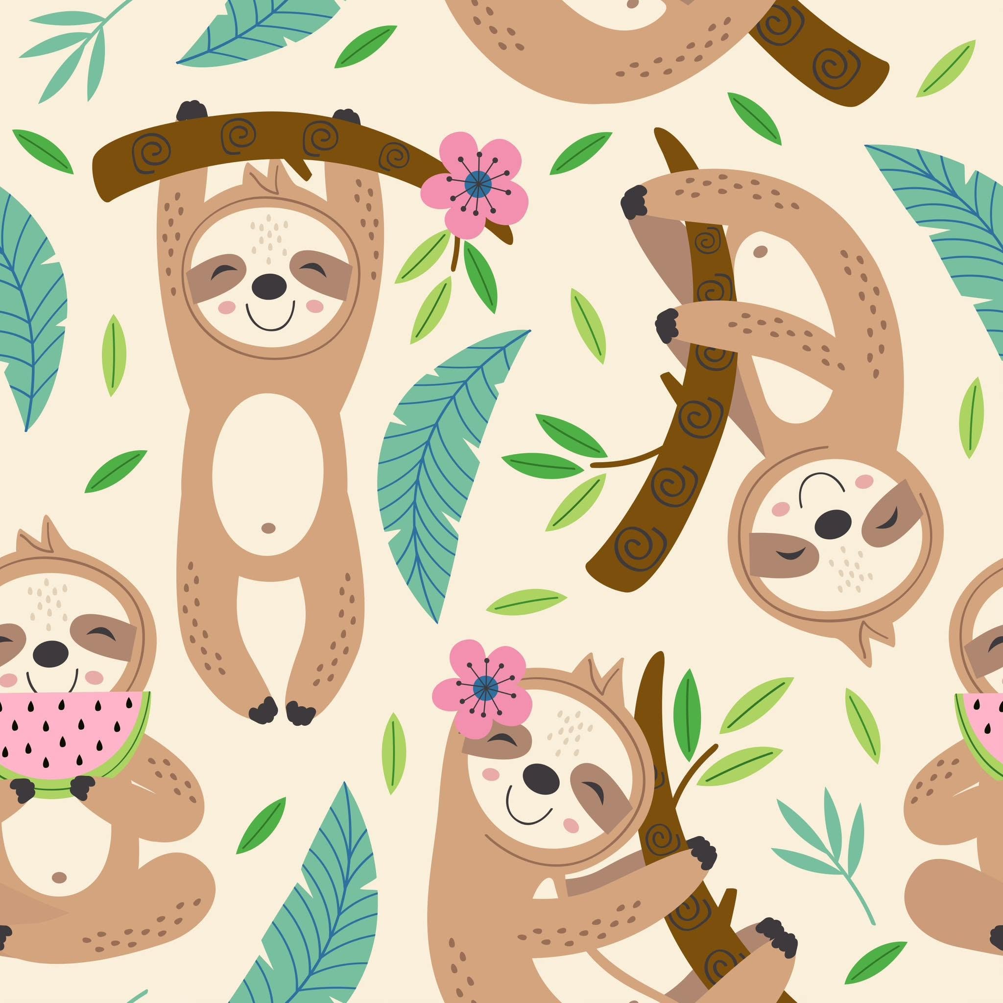 Summer Sloth Romper