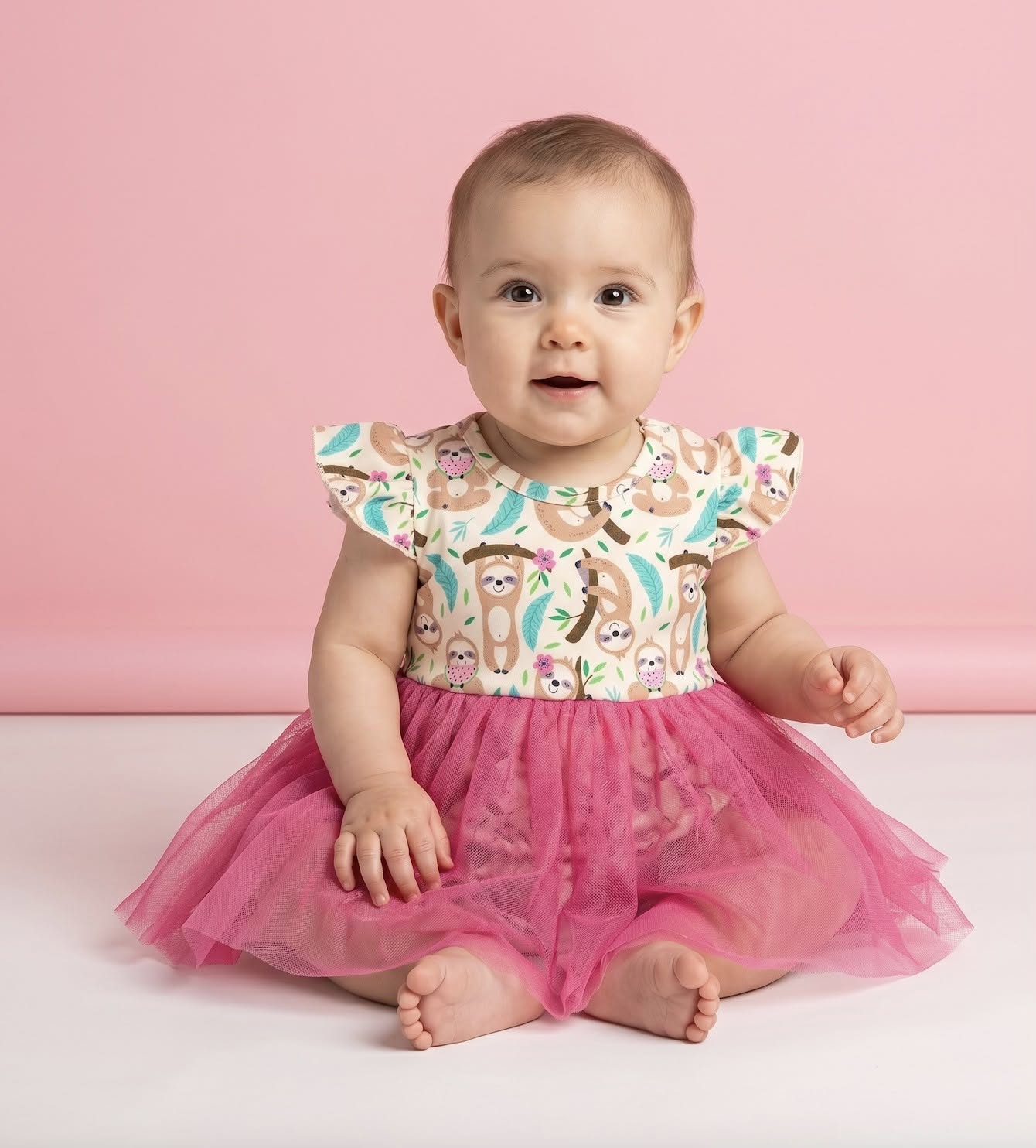 Summer Sloth Romper