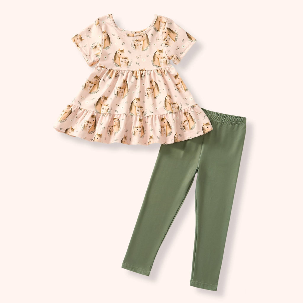 Pasture Ponies 2-Piece Set
