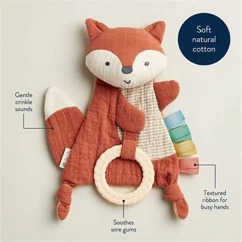Itzy Ritzy Bitzy Crinkle Pal - Fox