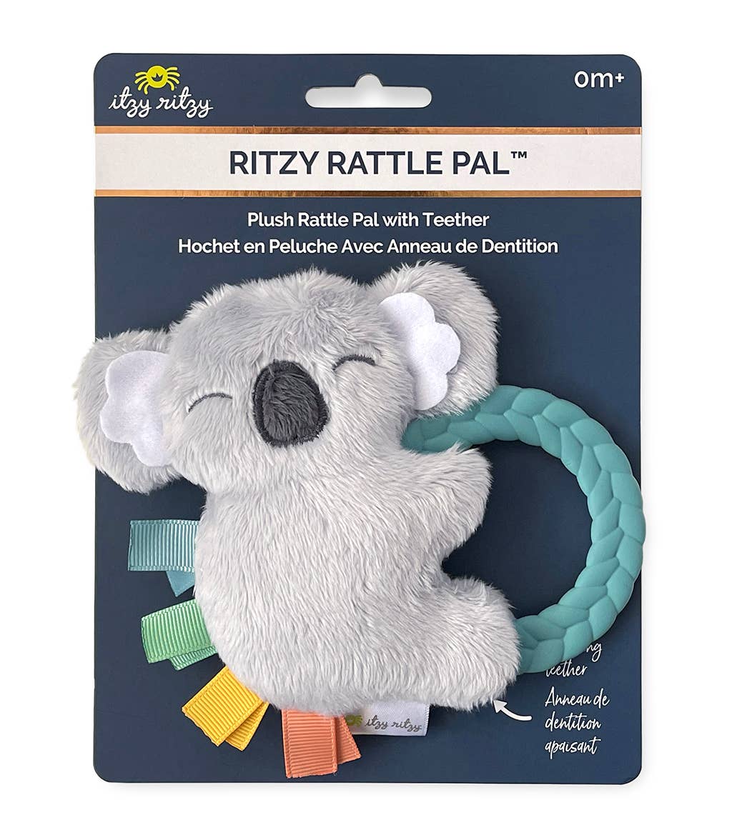 Ritzy Rattle Pal Plush Rattle with Teether
